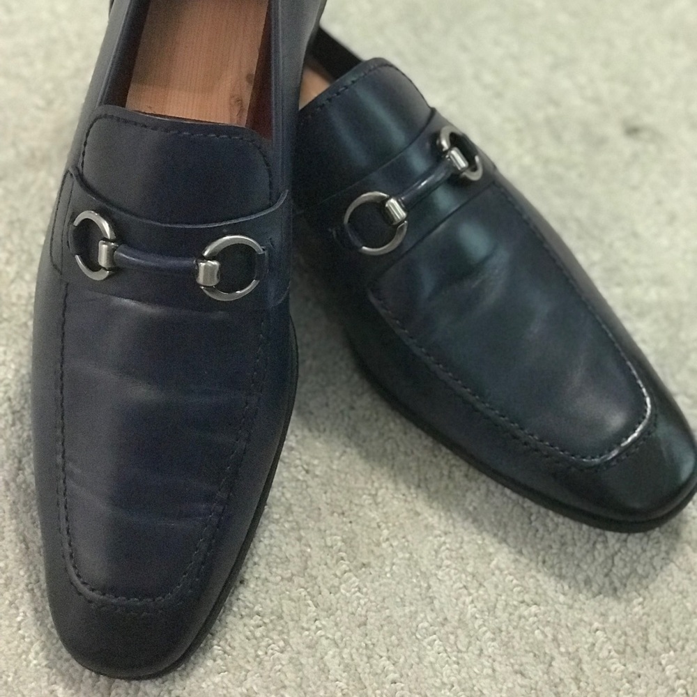 NEW MAGNANNI VOTO LEATHER LOAFER